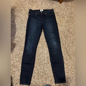 PAIGE Women's Midnight Blue Skinny Jeans